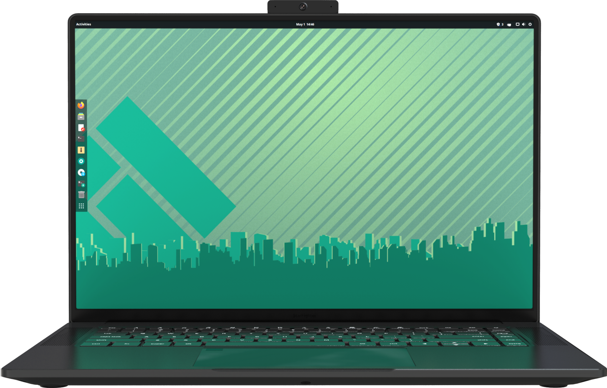 Laptop with pre-installed Manjaro Linux